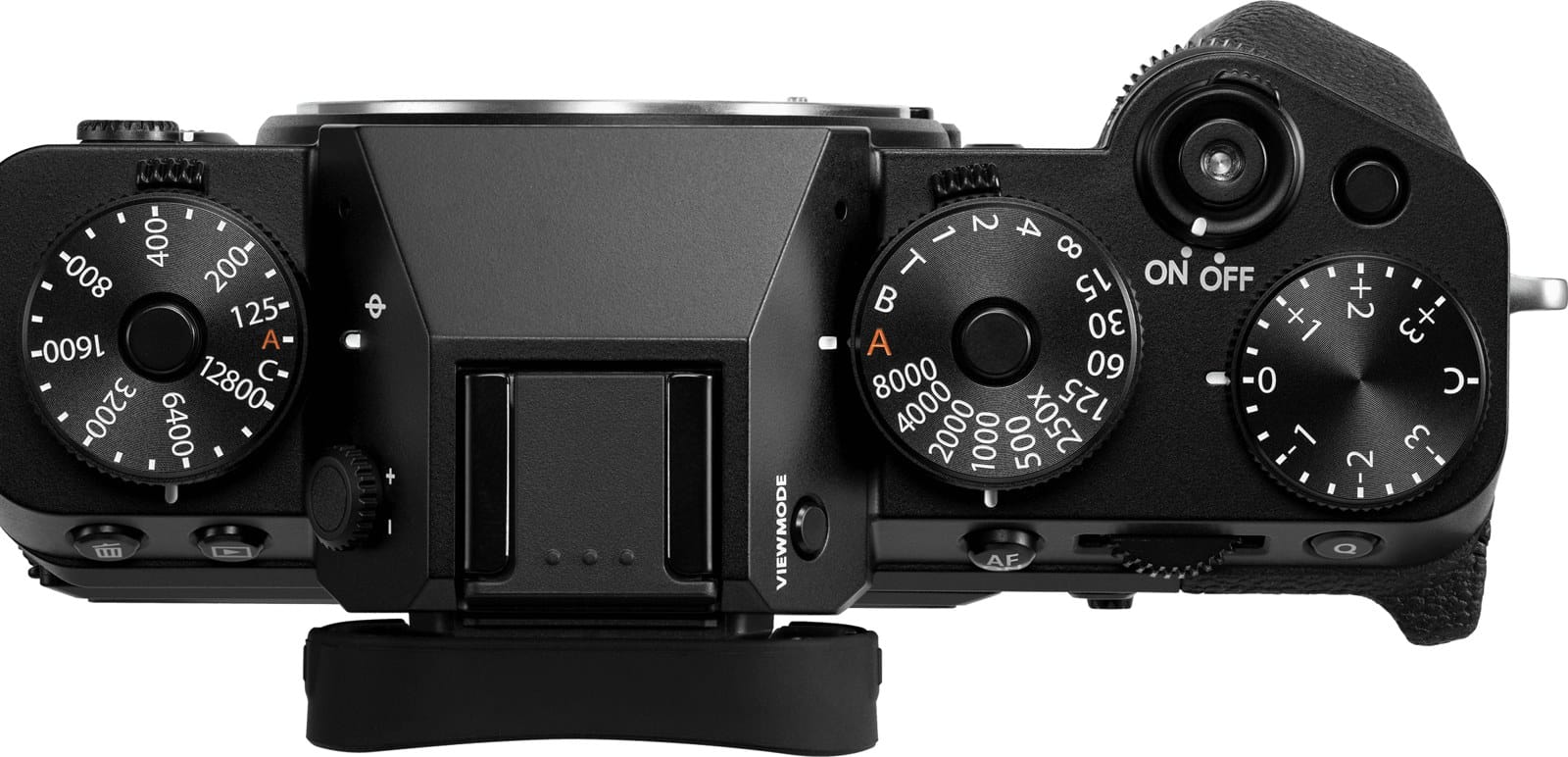 Cụm vòng xoay trên đỉnh Fujifilm X-T5, khu vực được đồn sẽ thay đổi trên Fujifilm X-T6