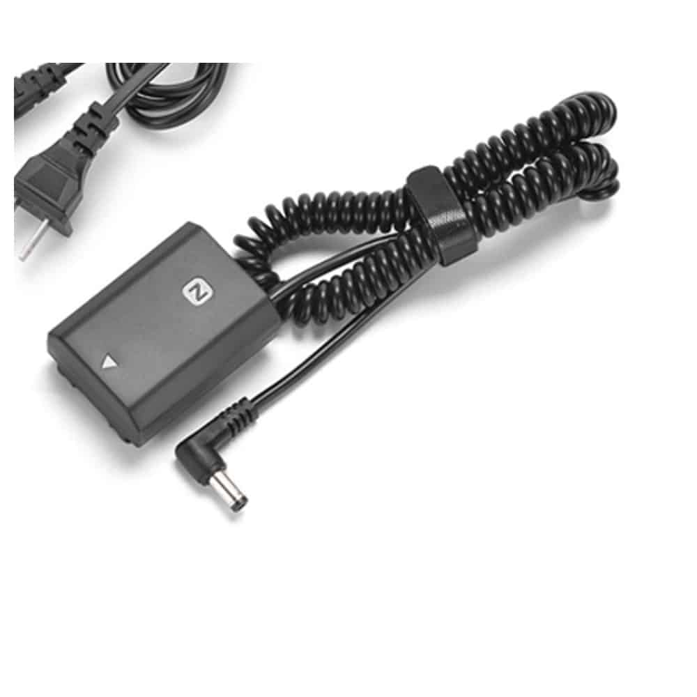 Pin ảo Kingma NP-FZ100 kèm Adapter - cận cảnh pin ảo NP-FZ100 dây lò xo
